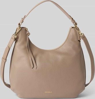 Coccinelle Hobo Bag mit Tragehenkel Modell REBEKKA in Taupe, Größe 1