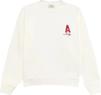Autry Sweatshirt - Heren - Sweatshirts - Wit - M - Katoen - Hoodies & sweatvesten