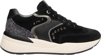 Nero Giardini Sneakers Velour - - Shoes - Donna - Nero - 40 EU