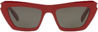 Saint Laurent SL467003 Sunglasses - Red
