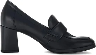 Gabor block-heel pumps - women - Leather/Leather/Rubber - 41 - Black