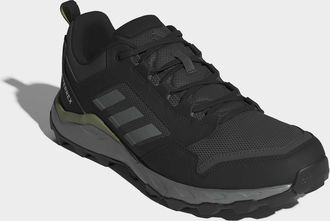 ADIDAS TERREX Trailrunningschuh ADIDAS TERREX TRACEROCKER 2.0 TRAILRUNNING, Herren, Gr. 42,5, core schwarz, grau three, tent gr&uuml;n, Synthetik, Textil, Schuhe Trailru