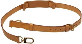 Louis Vuitton Pre-owned Accessories, female, Beige, Size: ONE SIZE Pre-owned Vintage Leather Belt