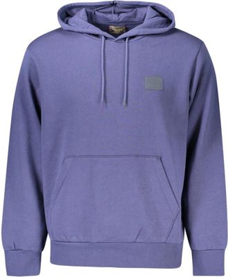 Timberland Silicon Badge Hoodie - Heren - Hoodies - Blauw - XL - Katoen - Hoodies & sweatvesten