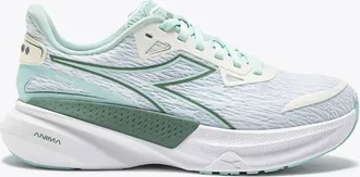 Diadora Womens Nucleo 2 Sneaker In White/ Pastel Blue