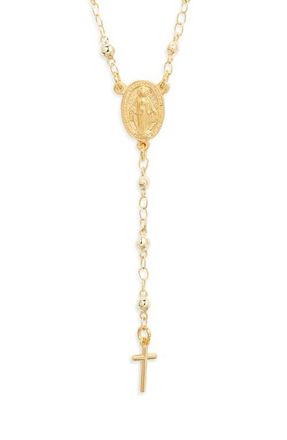 Vidakush Chiquita Rosary Necklace in Gold at Nordstrom, Size 14