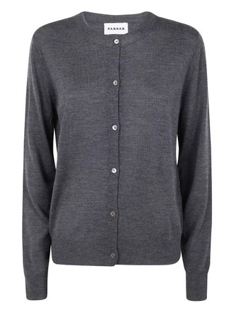 P.A.R.O.S.H. buttoned cardigan - women - Fabric - M - Grey