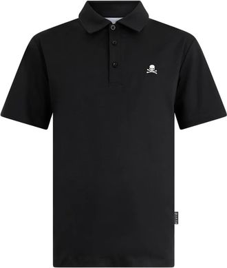 Philipp Plein Polo con logo - Nero