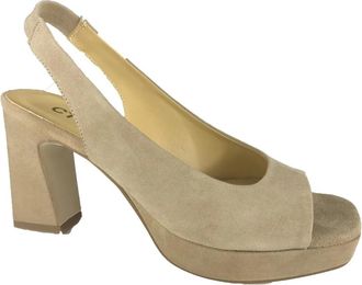 Catwalk Stijlvolle Sandaal Schoenen voor Vrouwen - Dames - Sandalen met hakken - Bruin - 39 EU - Schoenen