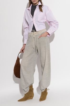 R13 Cotton Shirt, Womens, Pink