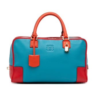 Loewe Voorheen Eigentijdse Tricolor Leren Amazona 36