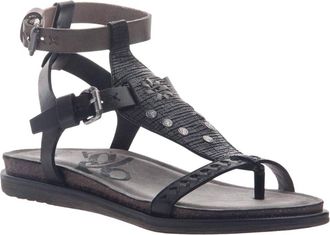 OTBT Womens Stargaze Flat Sandal In Black