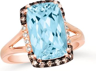 Le Vian Ladies Tranquility Rings set in 14K Strawberry Gold BVMR 4BTRG