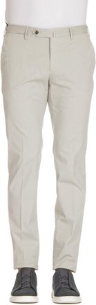 Pantaloni Torino Super Slim Fit Cotton Gabardine Trousers