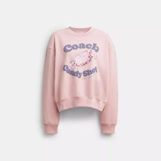 Coach Candy Shop Crewneck Sweatshirt
