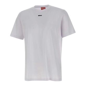 Diesel T-Shirts, male, White, Size: S T-Adjust-V6 T-shirt