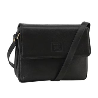 Burberry Pre-owned Cross Body Bags, female, Black, Size: ONE SIZE Pre-owned Vintage Shoulder Bag