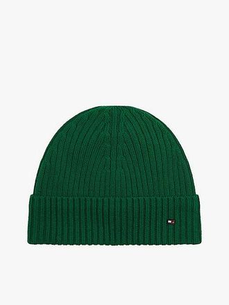 Tommy Hilfiger Hilfiger Flag Pure Wool Beanie