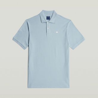 G-Star Oluv Regular Polo - Lichtblauw - Heren