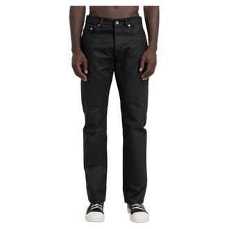 Rick Owens Heren, Jeans, Zwart, Maat: W33 Katoen