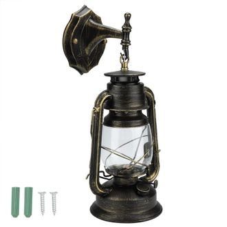 OEM Aplique De Pared Led De Estilo Retro Vintage Para Iluminaci&oacute;n Y Decoraci&oacute;n De Sala De Estar - Bronce