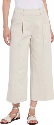 Lyss&eacute; Womens Mirabelle Pleated Wide Palazzo Pants In Oat