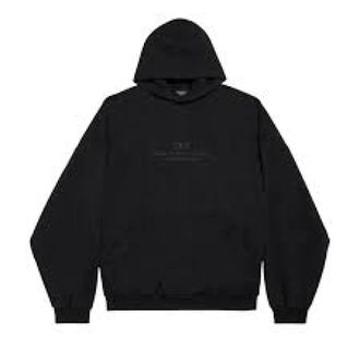 Balenciaga Hoodies, male, Black, Size: XS Stylish Hoodie for Everyday Wear