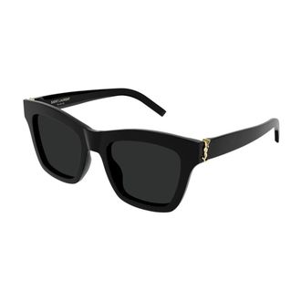 Saint Laurent Dames, Accessoires, Zwart, Maat: 52 MM Nylon