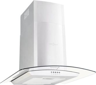 vidaXL Vidaxl - Campana Extractora De Pared 60 Cm Acero Inoxidable 756 M&sup3;/h Led