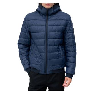 HUGO BOSS Winter Jackets, male, Blue, 2XL, Odenis Coat