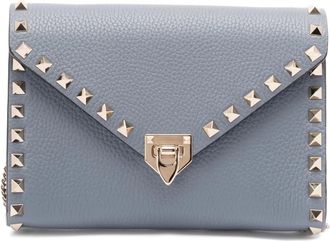Valentino Cross Body Bags, female, Blue, Size: ONE SIZE Rockstud Mini Bag