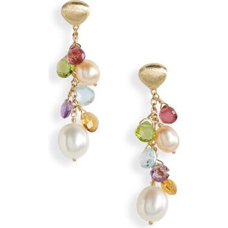 Marco Bicego Paradise Drop Earrings in Yellow Gold at Nordstrom