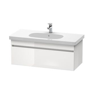 Duravit Duravit - Mueble Bajo Lavabo Durastyle 453x1000x398mm Blanco Brillo / Basalto Mate