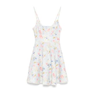 Zimmermann Dames, Jurken, Blauw, Maat: M Linnen