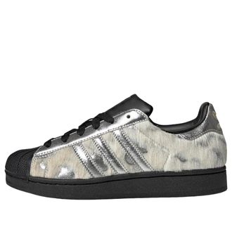 adidas (WMNS) adidas Supertar II Pony Hair Cream Silver Metallic KJ4863