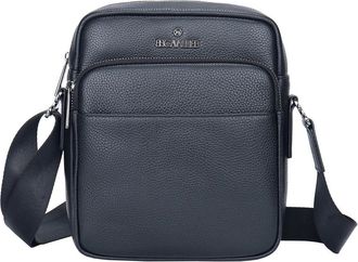 Cavalli B Leren Crossbody Tas - Heren - Schoudertassen - Zwart - ONE Size - Leer - Tassen