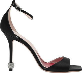 Roger Vivier Hoge hakken schoenen - Dames - Sandalen met hakken - Zwart - 40 EU - Schoenen