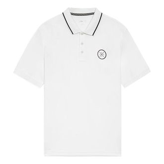 Li-Ning Way Of Wade Logo Polo Shirt White APLS091-2