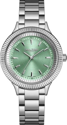 Swan & Edgar Duet Quartz Green Dial Ladies Watch SEL051