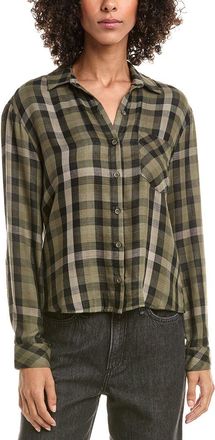 Bella Dahl Slouchy Pocket Button Down Shirt