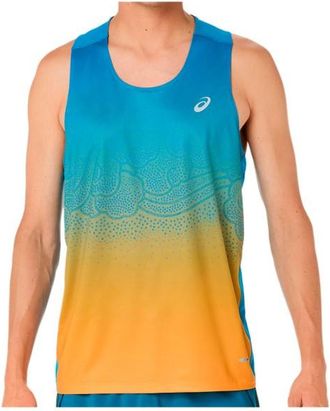 Asics Road Fade Singlet Tank Top f&uuml;r Herren | bunt