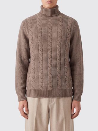 Barbour Dolcevita Staplecross in pura lana tricot con bordi a costine
