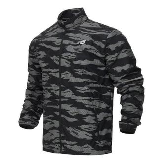 New Balance Camouflage Sports Woven Jacket Camouflage MJ03213-BMM