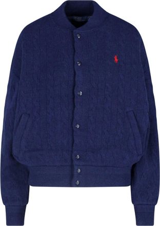 Polo Ralph Lauren Giacca Bomber A Trecce