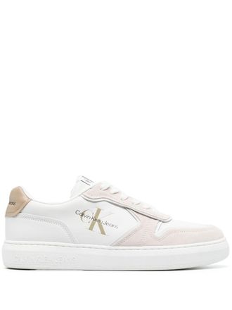 Calvin Klein Jeans Sneakers verfraaid met logo - Wit