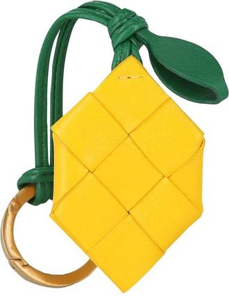 Bottega Veneta Leather Keychain