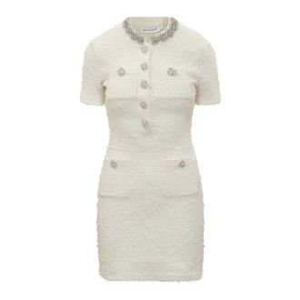 Self Portrait Dames, Jurken, Beige, Maat: S