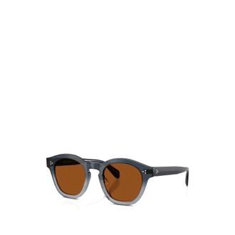 Oliver Peoples Sunglasses, unisex, Blue, Size: 48 MM Boudreau L.A Sunglasses