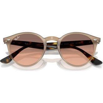 Ray-Ban 49mm Retro Sunglasses in Pink at Nordstrom