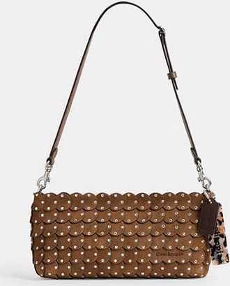 Coach Alter/Ego Link Bag In Suede Upcrafted Leather